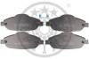 Фото 1 - гальмівні колодки дискові Optimal BP-12340 Гальмівні колодки дискові Optimal BP-12340 (фото 1)
