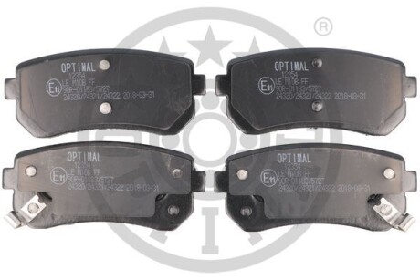 Фото гальмівні колодки дискові Optimal BP-12354 Гальмівні колодки дискові Optimal BP-12354