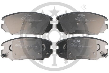 Фото гальмівні колодки дискові Optimal BP-12361 Гальмівні колодки дискові Optimal BP-12361