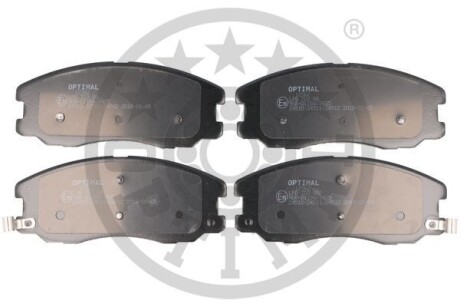 Фото гальмівні колодки дискові Optimal BP-12362 Гальмівні колодки дискові Optimal BP-12362