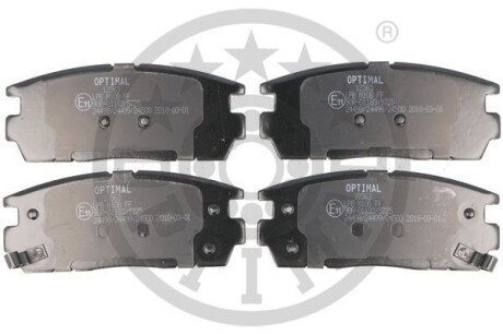 Фото гальмівні колодки дискові Optimal BP-12363 Гальмівні колодки дискові Optimal BP-12363