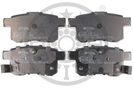 Фото гальмівні колодки дискові Optimal BP-12364 Гальмівні колодки дискові Optimal BP-12364