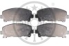 Фото 1 - гальмівні колодки дискові Optimal BP-12367 Гальмівні колодки дискові Optimal BP-12367 (фото 1)