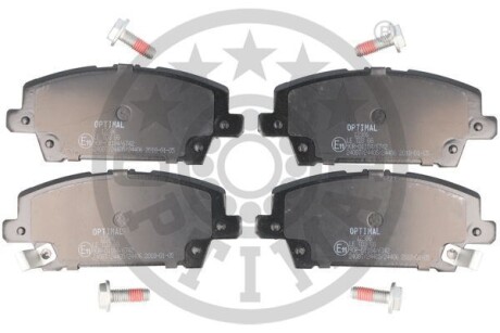 Фото гальмівні колодки дискові Optimal BP-12386 Гальмівні колодки дискові Optimal BP-12386