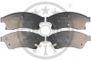 Фото 1 - гальмівні колодки дискові Optimal BP-12399 Гальмівні колодки дискові Optimal BP-12399 (фото 1)
