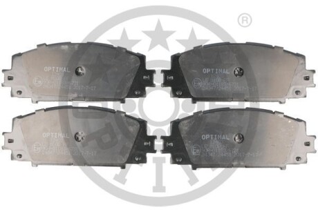Фото гальмівні колодки дискові Optimal BP-12403 Гальмівні колодки дискові Optimal BP-12403