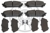 Фото 2 - гальмівні колодки дискові Optimal BP-12406 Гальмівні колодки дискові Optimal BP-12406 (фото 2)