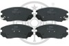 Фото 1 - гальмівні колодки дискові Optimal BP-12409 Гальмівні колодки дискові Optimal BP-12409 (фото 1)
