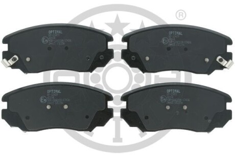 Фото гальмівні колодки дискові Optimal BP-12409 Гальмівні колодки дискові Optimal BP-12409