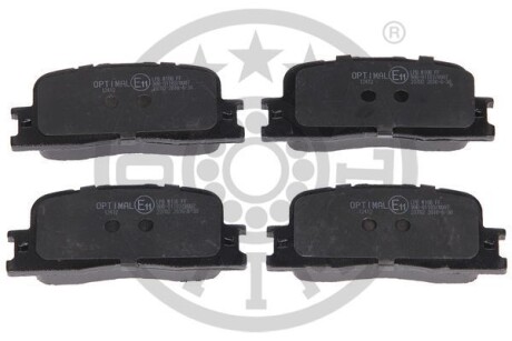Фото гальмівні колодки дискові Optimal BP-12412 Гальмівні колодки дискові Optimal BP-12412