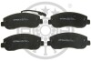 Фото 1 - гальмівні колодки дискові Optimal BP-12419 Гальмівні колодки дискові Optimal BP-12419 (фото 1)