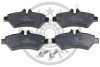 Фото 1 - гальмівні колодки дискові Optimal BP-12430 Гальмівні колодки дискові Optimal BP-12430 (фото 1)