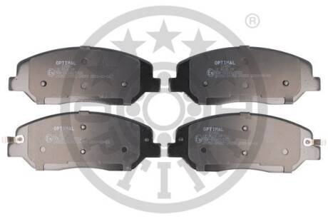 Фото гальмівні колодки дискові Optimal BP-12450 Гальмівні колодки дискові Optimal BP-12450