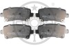 Фото 1 - гальмівні колодки дискові Optimal BP-12454 Гальмівні колодки дискові Optimal BP-12454 (фото 1)