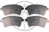 Фото 1 - гальмівні колодки дискові Optimal BP-12462 Гальмівні колодки дискові Optimal BP-12462 (фото 1)