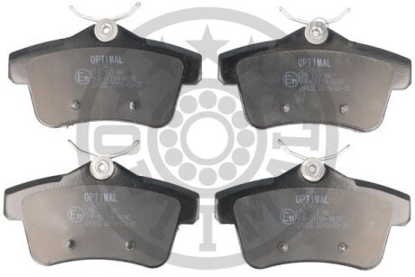 Фото гальмівні колодки дискові Optimal BP-12468 Гальмівні колодки дискові Optimal BP-12468