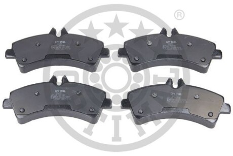 Фото гальмівні колодки дискові Optimal BP-12472 Гальмівні колодки дискові Optimal BP-12472