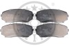 Фото 1 - гальмівні колодки дискові Optimal BP-12486 Гальмівні колодки дискові Optimal BP-12486 (фото 1)