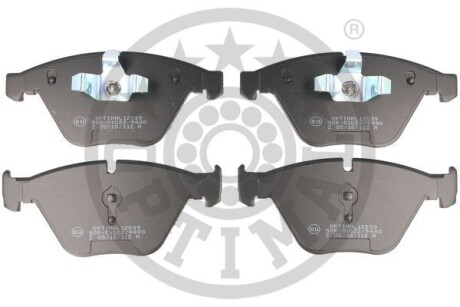 Фото гальмівні колодки дискові Optimal BP-12539 Гальмівні колодки дискові Optimal BP-12539