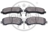Гальмівні колодки дискові Optimal BP-12562 (фото 2)