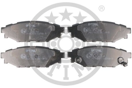 Фото гальмівні колодки дискові Optimal BP-12563 Гальмівні колодки дискові Optimal BP-12563