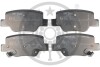 Фото 1 - гальмівні колодки дискові Optimal BP-12565 Гальмівні колодки дискові Optimal BP-12565 (фото 1)