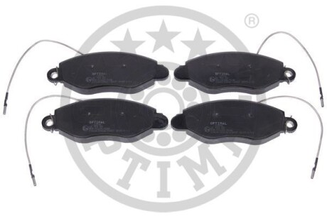 Фото гальмівні колодки дискові Optimal BP-12576 Гальмівні колодки дискові Optimal BP-12576