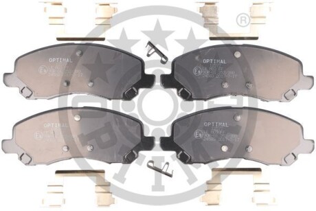Фото гальмівні колодки дискові Optimal BP-12577 Гальмівні колодки дискові Optimal BP-12577
