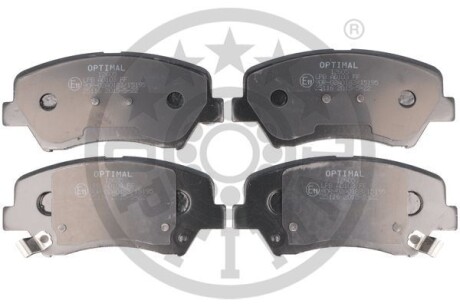 Фото гальмівні колодки дискові Optimal BP-12605 Гальмівні колодки дискові Optimal BP-12605