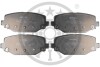 Гальмівні колодки дискові Optimal BP-12608 (фото 1)