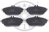 Фото 1 - гальмівні колодки дискові Optimal BP-12609 Гальмівні колодки дискові Optimal BP-12609 (фото 1)