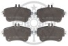 Фото 1 - гальмівні колодки дискові Optimal BP-12610 Гальмівні колодки дискові Optimal BP-12610 (фото 1)
