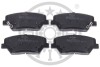 Фото 1 - гальмівні колодки дискові Optimal BP-12624 Гальмівні колодки дискові Optimal BP-12624 (фото 1)