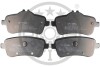 Фото 1 - гальмівні колодки дискові Optimal BP-12626 Гальмівні колодки дискові Optimal BP-12626 (фото 1)
