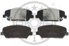 Фото 1 - гальмівні колодки дискові Optimal BP-12628 Гальмівні колодки дискові Optimal BP-12628 (фото 1)