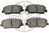 Фото 2 - гальмівні колодки дискові Optimal BP-12628 Гальмівні колодки дискові Optimal BP-12628 (фото 2)