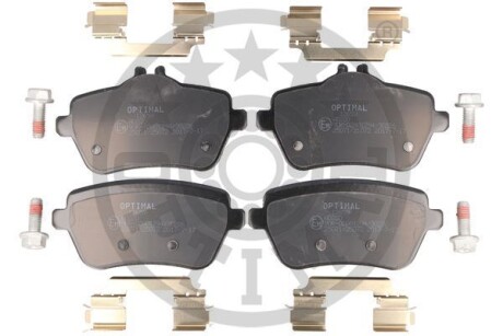 Фото гальмівні колодки дискові Optimal BP-12631 Гальмівні колодки дискові Optimal BP-12631