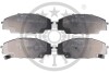 Фото 1 - гальмівні колодки дискові Optimal BP-12641 Гальмівні колодки дискові Optimal BP-12641 (фото 1)
