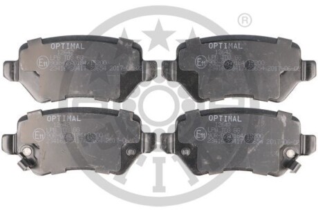 Фото гальмівні колодки дискові Optimal BP-12642 Гальмівні колодки дискові Optimal BP-12642