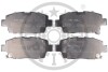 Фото 1 - гальмівні колодки дискові Optimal BP-12643 Гальмівні колодки дискові Optimal BP-12643 (фото 1)
