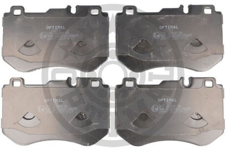Фото гальмівні колодки дискові Optimal BP-12653 Гальмівні колодки дискові Optimal BP-12653