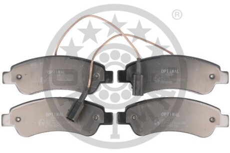 Фото гальмівні колодки дискові Optimal BP-12654 Гальмівні колодки дискові Optimal BP-12654
