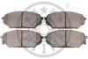 Фото 2 - гальмівні колодки дискові Optimal BP-12661 Гальмівні колодки дискові Optimal BP-12661 (фото 2)