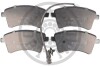 Фото 1 - гальмівні колодки дискові Optimal BP-12662 Гальмівні колодки дискові Optimal BP-12662 (фото 1)