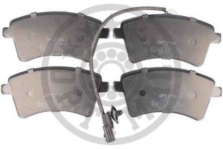 Фото гальмівні колодки дискові Optimal BP-12662 Гальмівні колодки дискові Optimal BP-12662