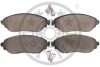 Фото 2 - гальмівні колодки дискові Optimal BP-12697 Гальмівні колодки дискові Optimal BP-12697 (фото 2)