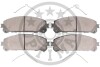Фото 2 - гальмівні колодки дискові Optimal BP-12721 Гальмівні колодки дискові Optimal BP-12721 (фото 2)