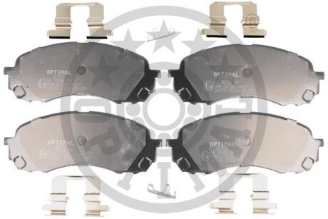 Фото гальмівні колодки дискові Optimal BP-12727 Гальмівні колодки дискові Optimal BP-12727