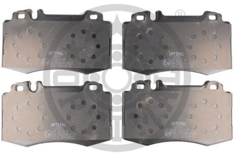 Фото гальмівні колодки дискові Optimal BP-12743 Гальмівні колодки дискові Optimal BP-12743