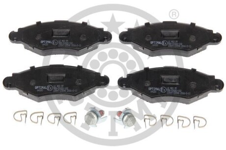 Фото гальмівні колодки дискові Optimal BP-64320 Гальмівні колодки дискові Optimal BP-64320
